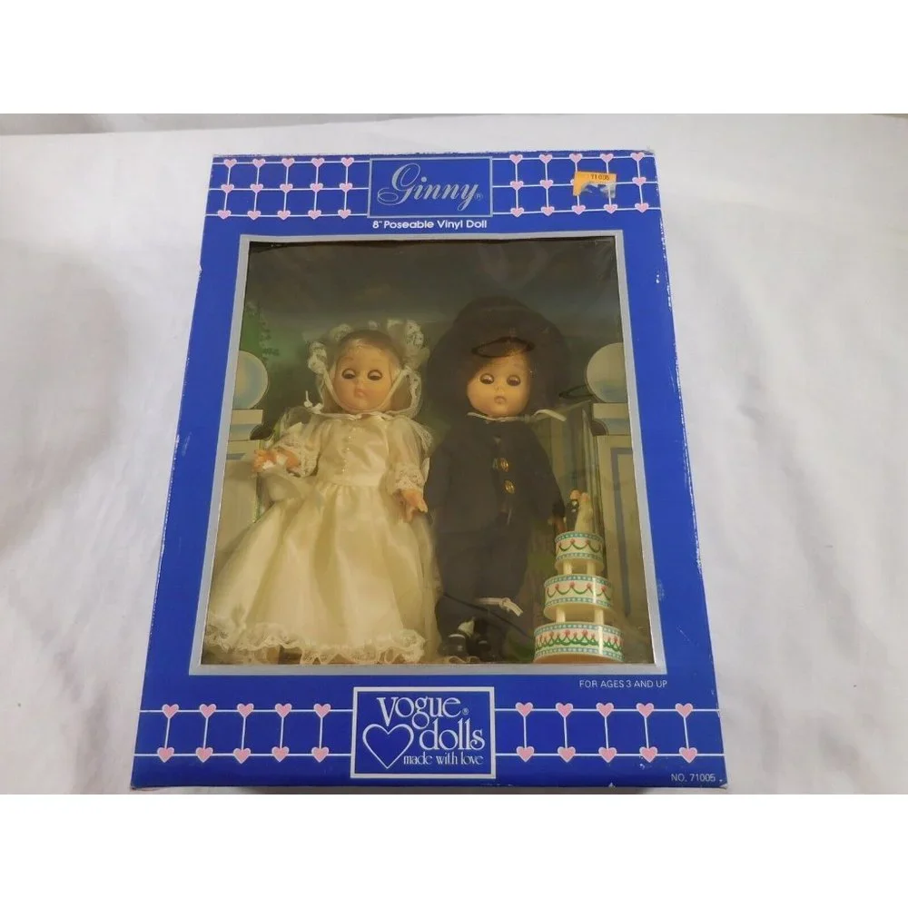 Vogue Ginny Dolls Bride and‎ Groom Set 8